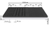 Матрас с чехлом Fi FLEX 160 х 200