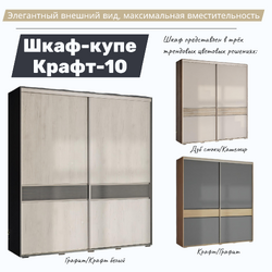 Шкаф-купе Крафт-10 